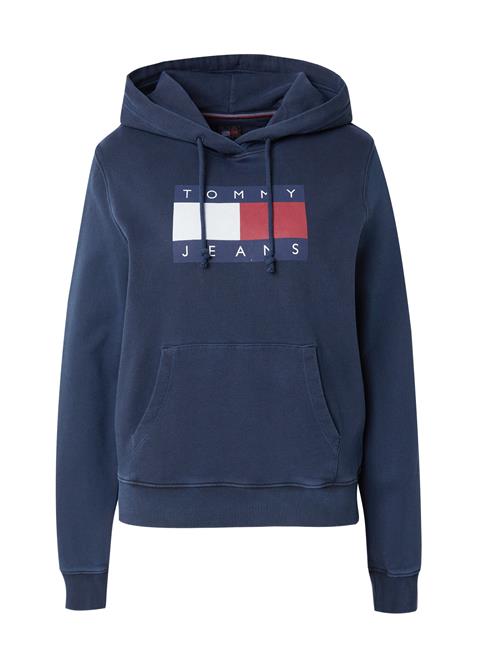 Se Tommy Jeans Sweatshirt  marin / rød / hvid ved About You