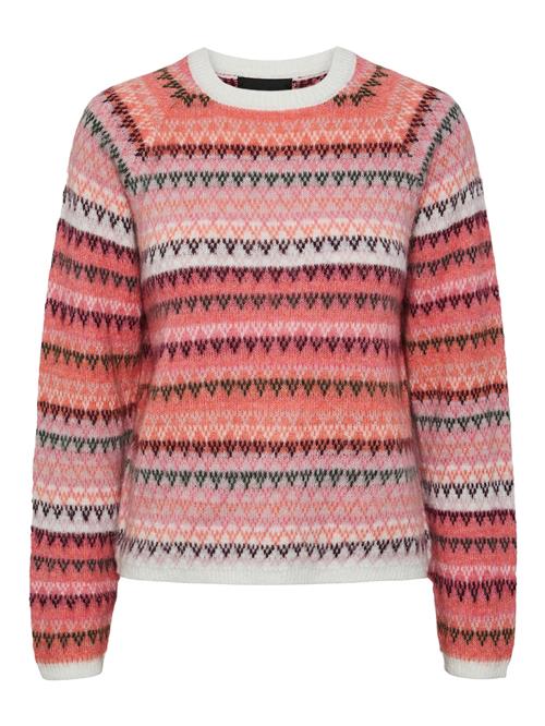 Se PIECES Pullover 'FIPPA'  beige / abrikos / lyserød / lys pink ved About You