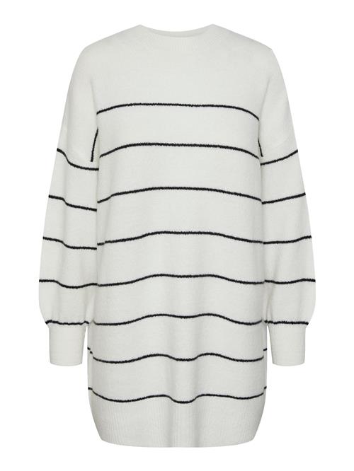 PIECES Pullover 'BEVERLY'  sort / hvid