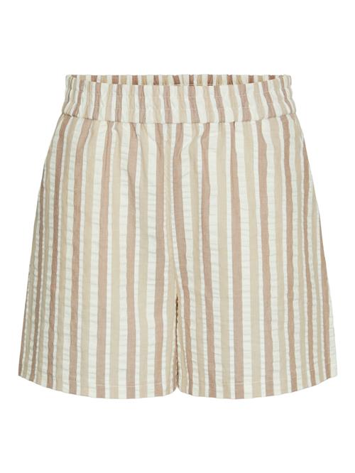 PIECES Bukser 'AITLYN'  beige / taupe / hvid