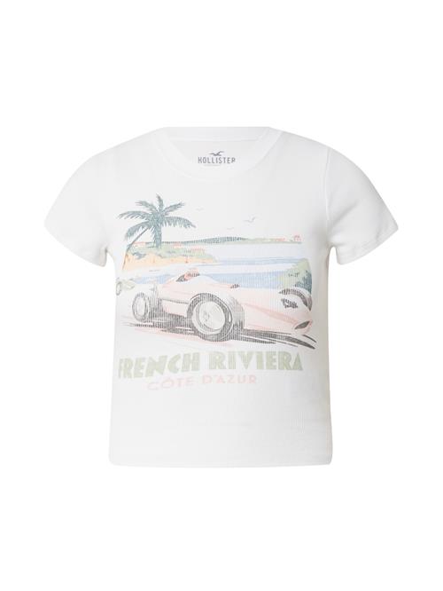 HOLLISTER Shirts  lyseblå / lysegrøn / sort / hvid