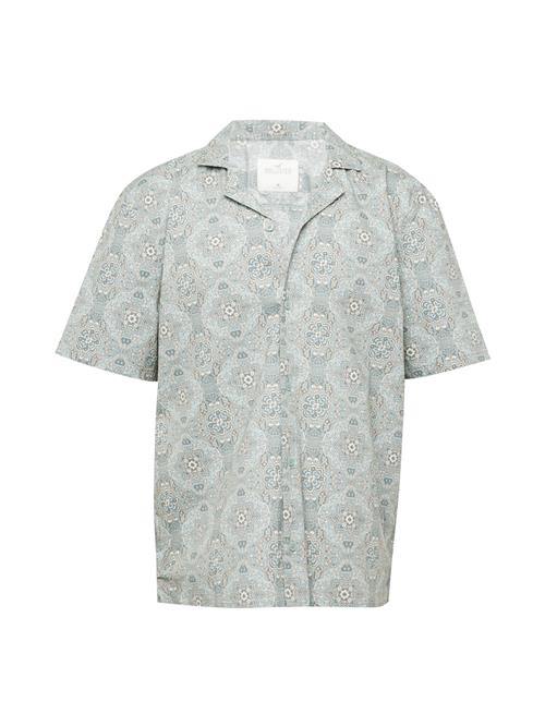 HOLLISTER Skjorte  beige / pastelgrøn / hvid