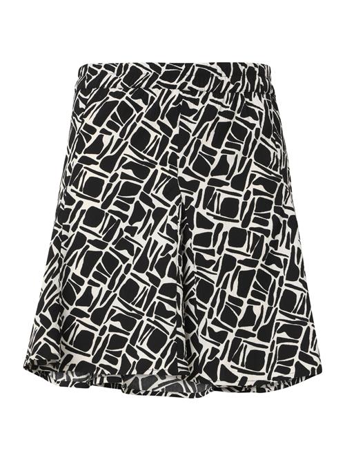 Vero Moda Petite Nederdel 'VMPAGE'  sort / hvid