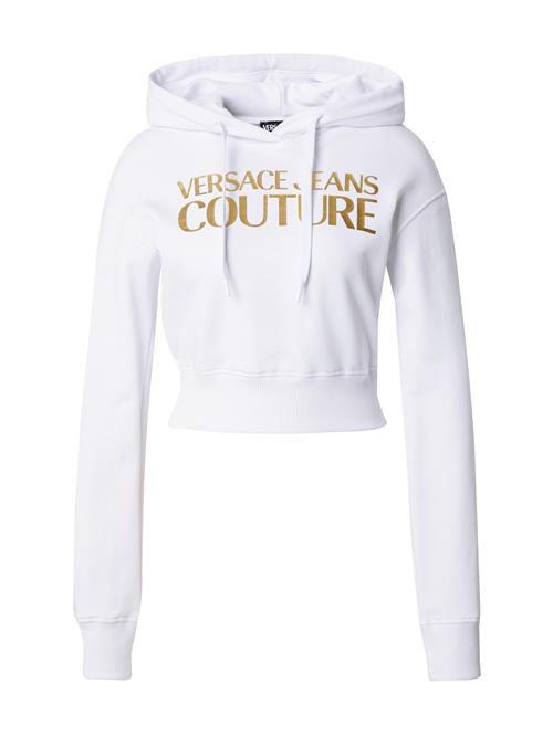 Se Versace Jeans Couture Sweatshirt  guld / hvid ved About You