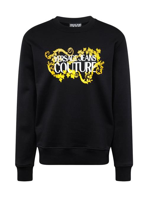 Se Versace Jeans Couture Sweatshirt  gul / gylden gul / sort / hvid ved About You