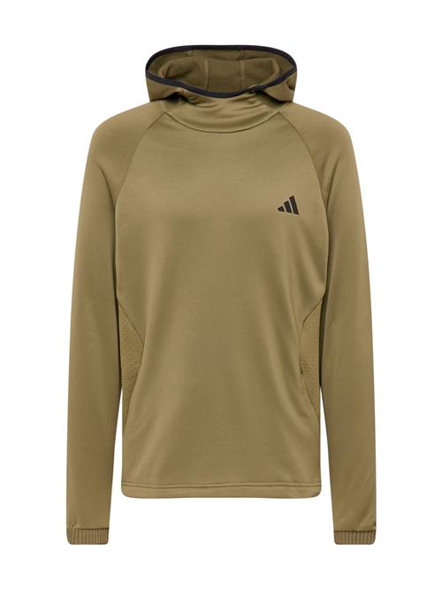 ADIDAS GOLF Sportsweatshirt  mudderfarvet / sort