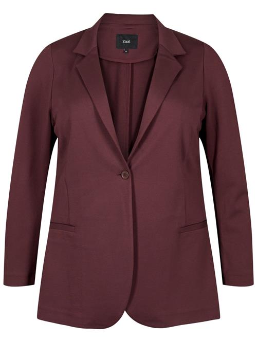 Zizzi Blazer 'Maddie'  burgunder