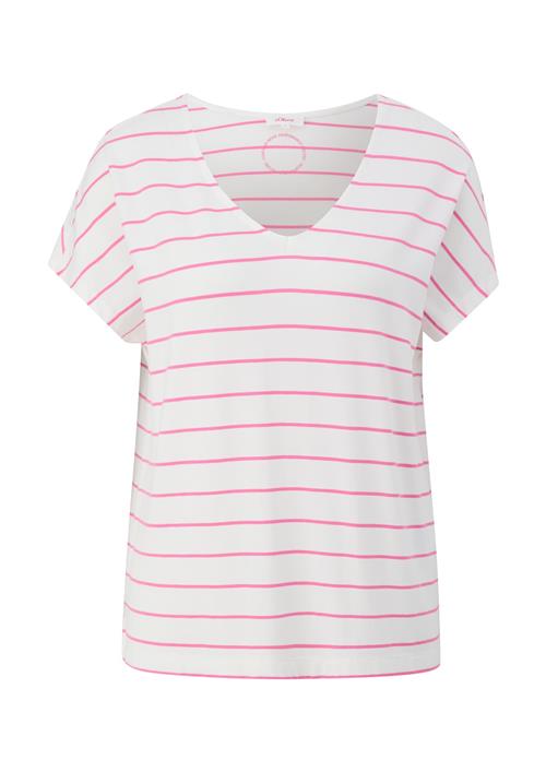 s.Oliver Shirts  pink / hvid