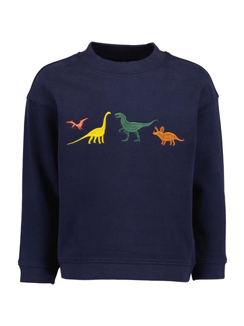 Se BLUE SEVEN Sweatshirt  natblå / gul / gran / orange ved About You