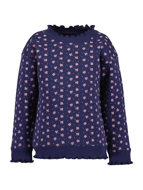 BLUE SEVEN Sweatshirt  ultramarinblå / lyserød