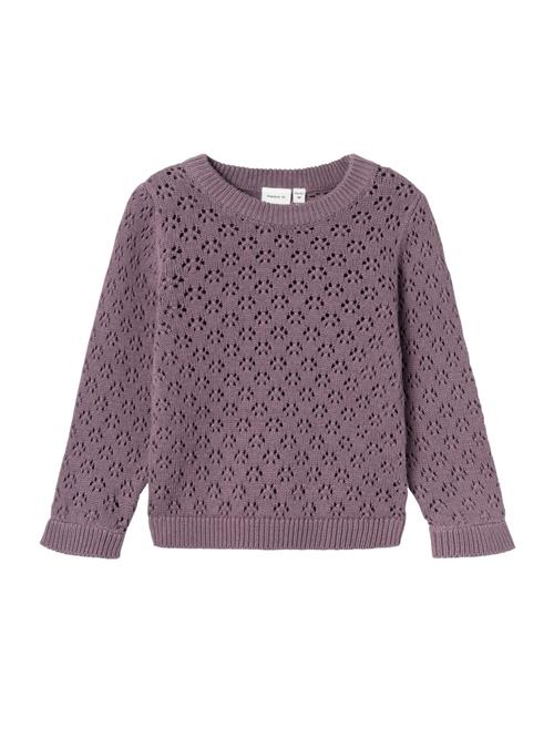 NAME IT Pullover 'NMFNasigne'  brombær