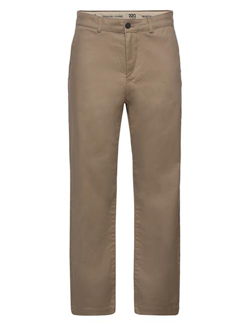 Selected Homme Slh Loose-Salford 220 Flex Pants W Selected Homme Brown