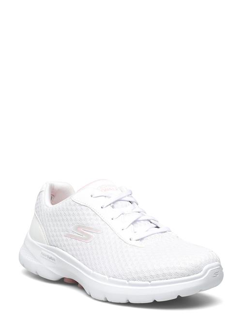 Se Skechers Womens Go Walk 6 - Iconic Vision Skechers White ved Booztlet