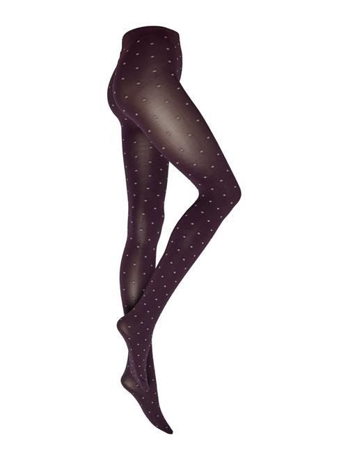 Dot Tights Sneaky Fox Purple