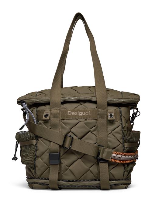 Se Desigual Reprise Modularis Bra Desigual Khaki ved Booztlet