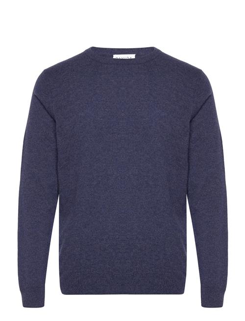 Davida Cashmere Man O-Neck Plain Davida Cashmere Navy