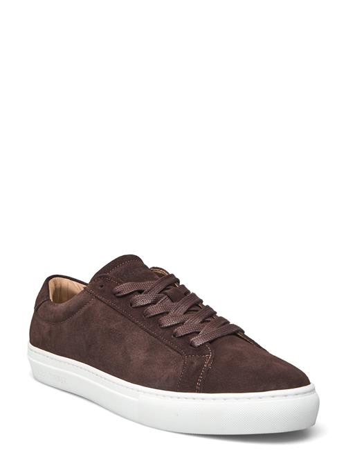 Les Deux Theodor Suede Sneaker Les Deux Brown