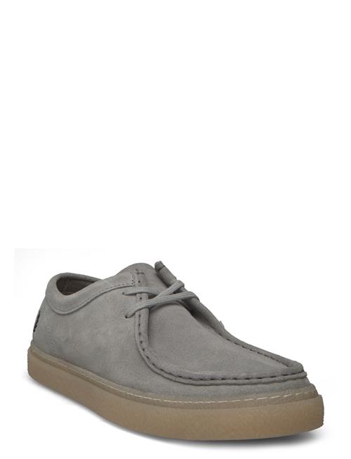 Dawson Low Suede Fred Perry Grey