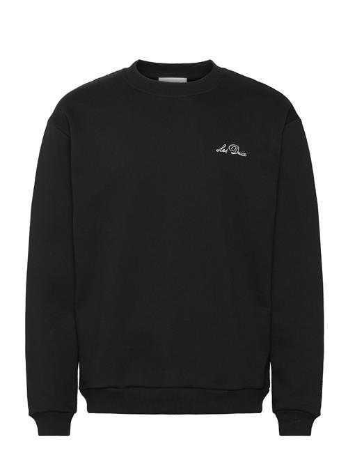 Se Les Deux Crew Sweatshirt Les Deux Black ved Booztlet