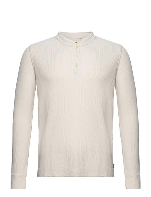 Se LEVI´S Men Ls Thermal 3 Bttn Henley Rainy LEVI´S Men Cream ved Booztlet