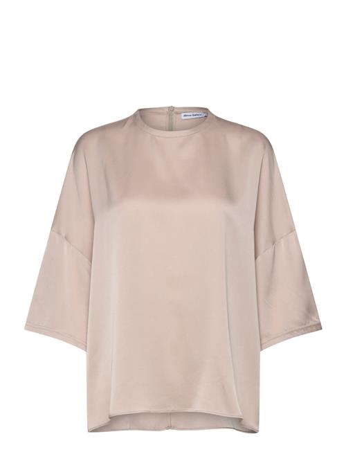 Ahlvar Gallery Thess Silk Tee Ahlvar Gallery Beige