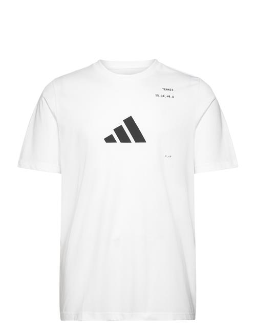 Tennis Graphic Tee Adidas Performance White