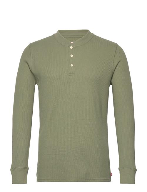 LEVI´S Men Ls Thermal 3 Bttn Henley Bluis LEVI´S Men Green