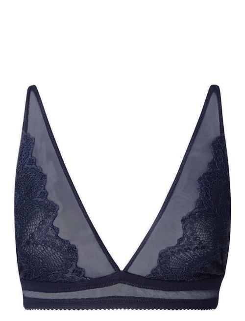 Understatement Underwear Lace Plunge Bralette Understatement Underwear Navy