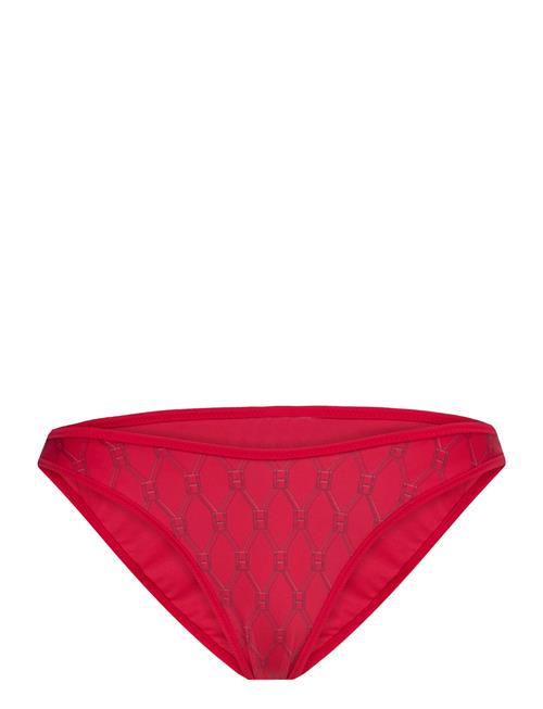 Tommy Hilfiger Cheeky High Leg Bikini Print Tommy Hilfiger Red