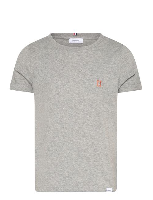 Se Les Deux Nørregaard T-Shirt Kids Les Deux Grey ved Booztlet