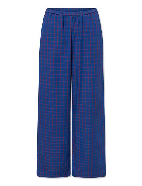 Se STUDIO FEDER Bella Pants - Poplin STUDIO FEDER Blue ved Booztlet