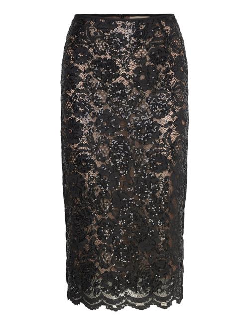 Stella Nova Delicate Lace Pencil Skirt Stella Nova Black