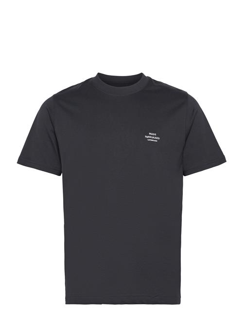 Mads Nørgaard Cotton Jersey Frode Emb Logo Tee Mads Nørgaard Black