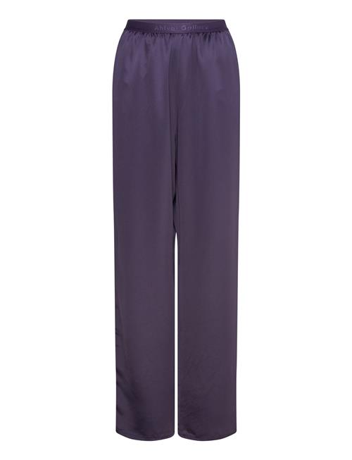 Ahlvar Gallery Ayla Satin Trousers Ahlvar Gallery Purple