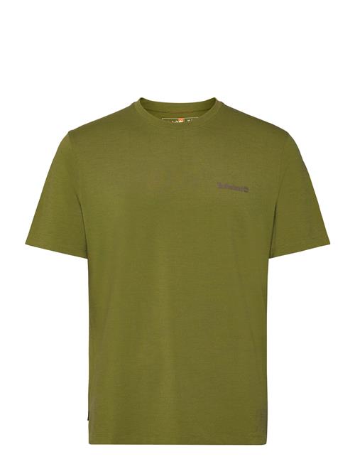 Timberland Polartec Quick-Dry Short Sleeve Tee Guacamole-Grape Leaf Timberland Khaki