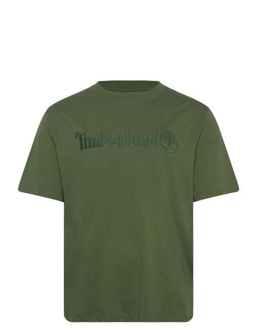 Timberland Hampthon Short Sleeve Tee Black Forest Green Timberland Green