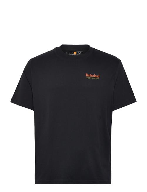 Timberland Rugged Active Gear Back Graphic Tee Black Timberland Black