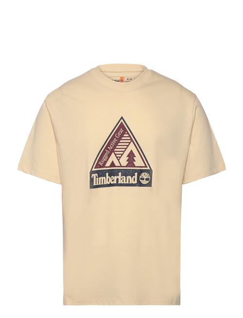 Timberland Outdoor Inspired Front Graphic Tee Angora Timberland Beige