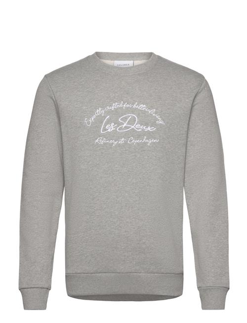 Se Les Deux Camden Sweatshirt Les Deux Grey ved Booztlet