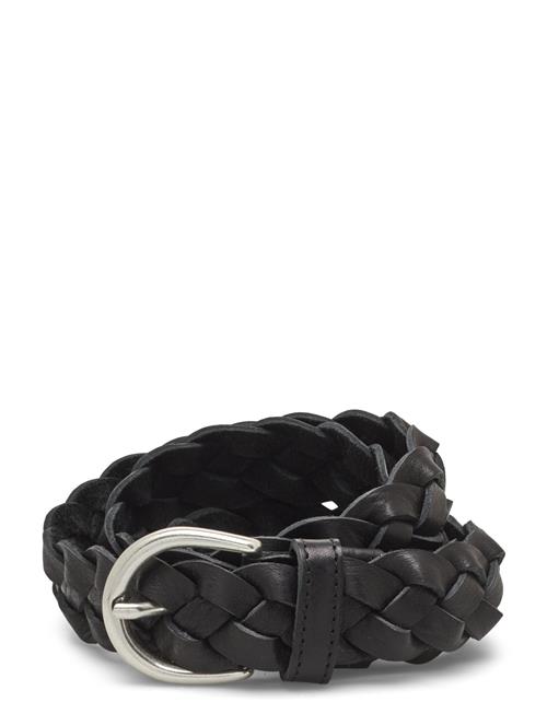 Les Deux Victor Braided Belt Les Deux Black