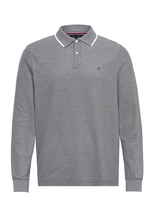 L/S Oxford Tipped Reg Polo Tommy Hilfiger Navy