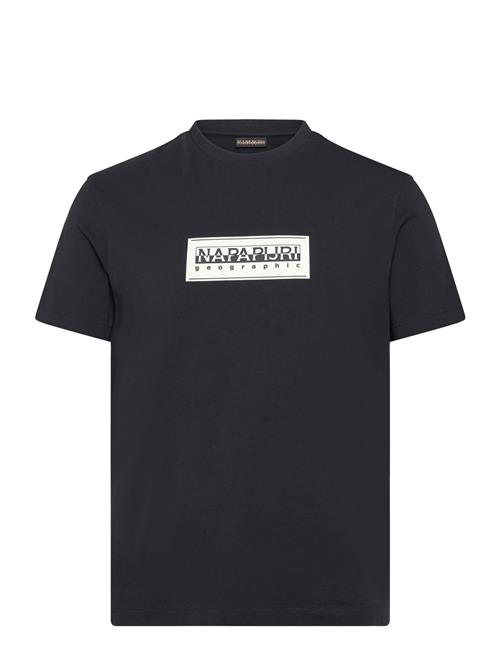 Napapijri Box Logo Short Sleeve T-Shirt Napapijri Black