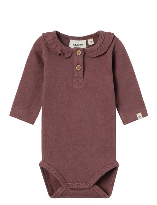 Lil'Atelier Nbfthoro Hou Ls Slim Body Lil Lil'Atelier Brown