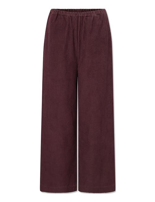 Se STUDIO FEDER Bella Pants - Corduroy STUDIO FEDER Burgundy ved Booztlet