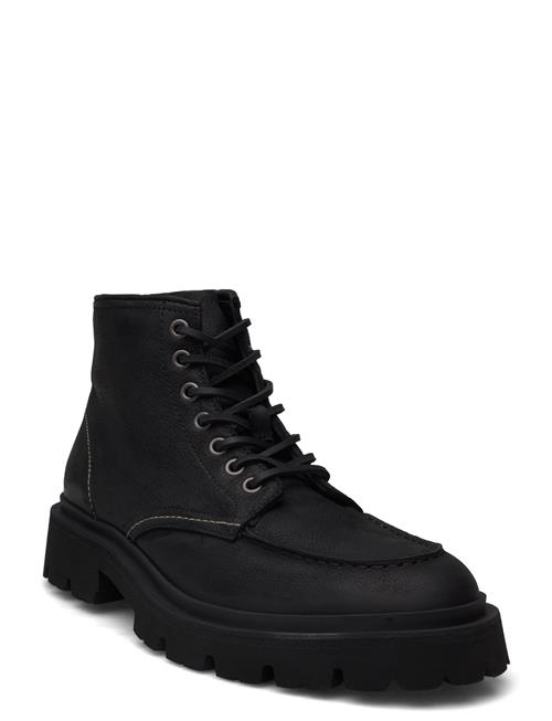 Copenhagen Studios Cph177M Waxed Nabuc Black Copenhagen Studios Black