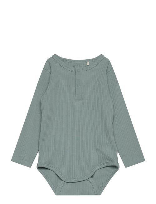 Body Ls Rib Fixoni Blue