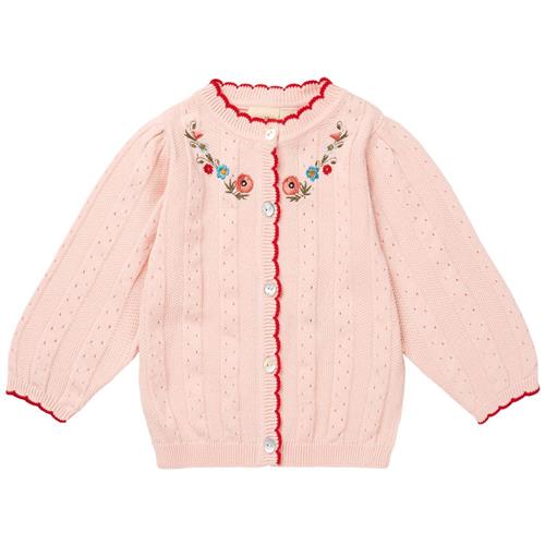 Se Flöss Bella Cardigan Lyserød | Lyserød | 104 cm ved Babyshop