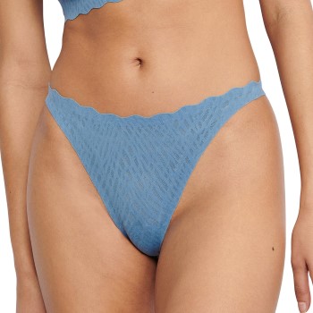 Sloggi Trusser ZERO Feel Bliss String Brief Lyseblå Small Dame