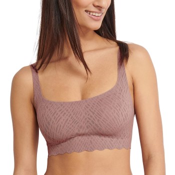 Sloggi Bh ZERO Feel Bliss Top Brun X-Large Dame