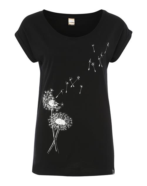 Se Iriedaily Shirts 'Pusteblume'  sort / hvid ved About You